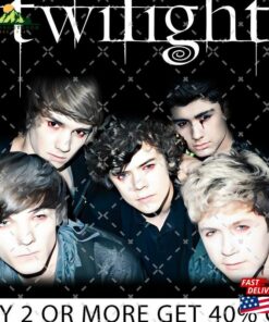 90S Twilight One Directionz T-Shirt Vintage Pop Band Tee For Fans Direction Shirt Sweatshirt Classic