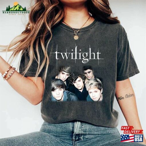 90S Twilight One Directionz T-Shirt Vintage Pop Band Tee For Fans Direction Shirt Unisex Hoodie