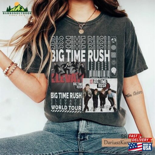 90S Vintage Big Time Rush Band 2023 Shirt Sweatshirt Tee Classic Unisex