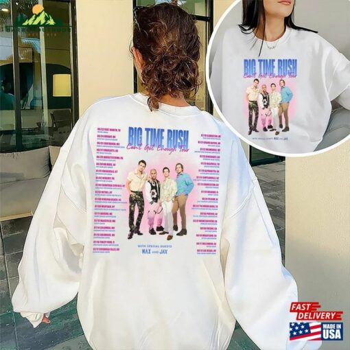 90S Vintage Big Time Rush Band Shirt Tee Sweatshirt Music Classic T-Shirt