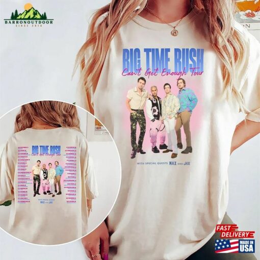 90S Vintage Big Time Rush Band Shirt Tee Sweatshirt Music Classic T-Shirt