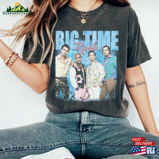 90S Vintage Big Time Rush Band Shirt Tee Sweatshirt Music T-Shirt Hoodie