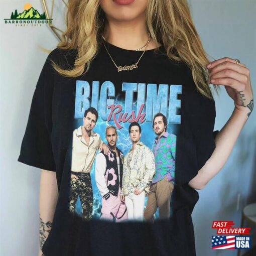 90S Vintage Big Time Rush Band Shirt Tee Sweatshirt Music T-Shirt Hoodie