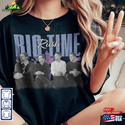 90S Vintage Big Time Rush Band Shirt Tee V2 Tour 2023 Classic T-Shirt