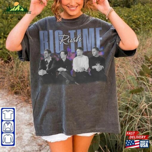 90S Vintage Big Time Rush Band Shirt Tee V2 Tour 2023 Classic T-Shirt