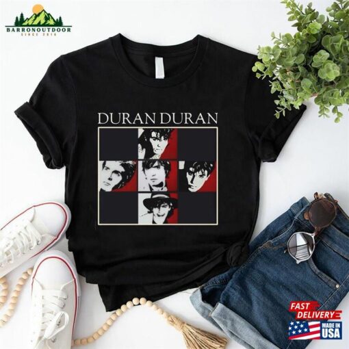 90S Vintage Duran Band Graphic T-Shirt Tour Shirt Rock Fan Gift Sweatshirt