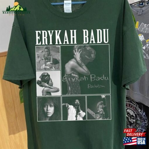 90S Vintage Erykah Badu Baduizm T-Shirt Merch Erica Abi Wright Classic Unisex