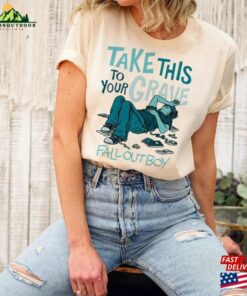 90S Vintage Fall Out Boys Band Shirt Take This To Your Grave Rock Music Lovers Classic T-Shirt 90S Vintage Fall Out Boys Band Shirt Take This To Your Grave Rock Music Lovers Classic T-Shirt