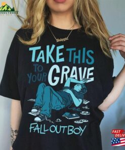90S Vintage Fall Out Boys Band Shirt Take This To Your Grave Rock Music Lovers Classic T-Shirt