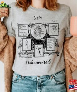90S Vintage Hozier Unknown Nth Tee Music Shirt Sweatshirt T-Shirt