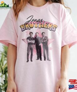 90S Vintage Jonas Brother In Pink Barbi Shirt Brothers Stars Five Albums One Night Tour Unisex Classic 90S Vintage Jonas Brother In Pink Barbi Shirt Brothers Stars Five Albums One Night Tour Unisex Classic