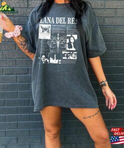 90S Vintage Lana Del Rey Shirt Graphic Unisex Tee Album T-Shirt 2 90S Vintage Lana Del Rey Shirt Graphic Unisex Tee Album T Shirt 3