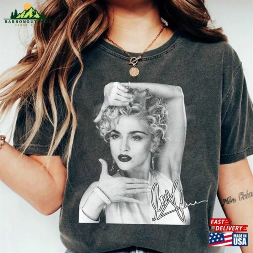 90S Vintage Madonna Queen Shirt Merch 2024 Tour The Celebration T-Shirt Unisex