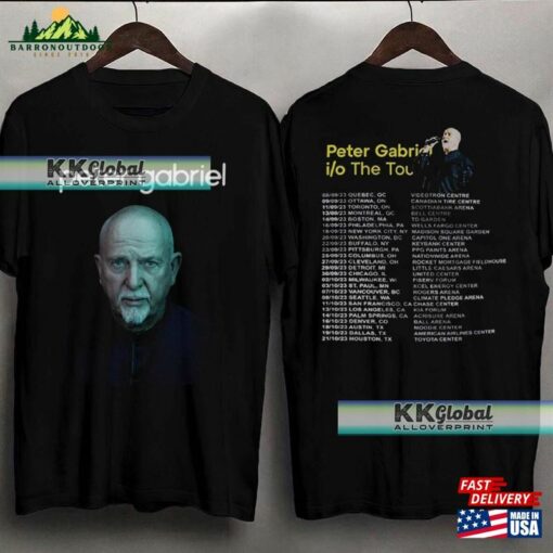 90S Vintage Peter Gabriel Shirt Io The Tour 2023 T-Shirt Merch Classic