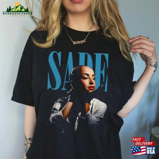 90S Vintage Retro Sade Shirt Fan Gift Unisex T-Shirt Tour Classic