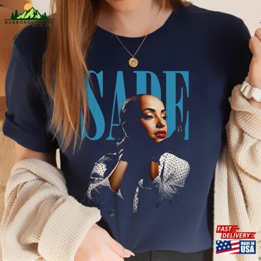 90S Vintage Retro Sade Shirt Fan Gift Unisex T-Shirt Tour Classic