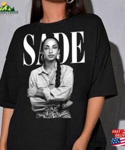 90S Vintage Sade Shirt Tour Crewneck T-Shirt Pop Music Fan Unisex 90S Vintage Sade Shirt Tour Crewneck T-Shirt Pop Music Fan Unisex