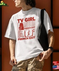 90S Vintage Tv Girl French Exit Tee Artist Shirt Unisex Classic