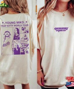 90S Vintage Young Miko Rap Shirt Trap Kitty World Tour 2023 Y2k Concert Gift For Fan Tee T-Shirt Hoodie 90S Vintage Young Miko Rap Shirt Trap Kitty World Tour 2023 Y2k Concert Gift For Fan Tee T-Shirt Hoodie
