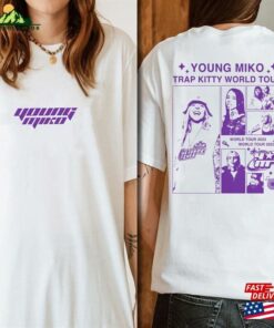 90S Vintage Young Miko Rap Shirt Trap Kitty World Tour 2023 Y2k Concert Gift For Fan Tee T-Shirt Hoodie
