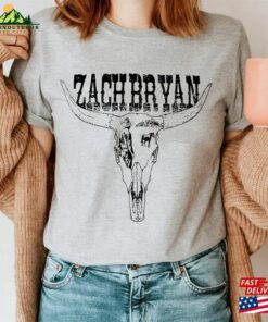 90S Vintage Zach Bryan Bullhead Shirt Country Music Tee Merch Hoodie Unisex 3