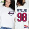 98 Braves Wallen T-Shirt Cowboy Western Sweatshirt Mlb Baseball Shirt Classic