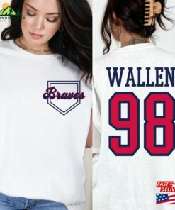 98 Braves Wallen T-Shirt Cowboy Western Sweatshirt Mlb Baseball Shirt Classic