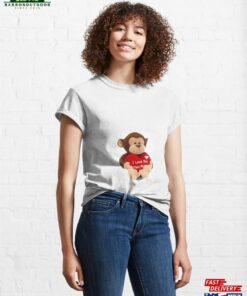 A Bear With Heart In His Hand Sticker Classic T-Shirt Hoodie Unisex A Bear With Heart In His Hand Sticker Classic T-Shirt Hoodie Unisex