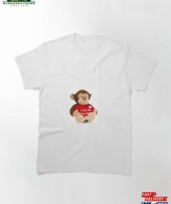 A Bear With Heart In His Hand Sticker Classic T-Shirt Hoodie Unisex