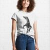 A Black And White Scarry Hand With Claws Classic T-Shirt Sweatshirt