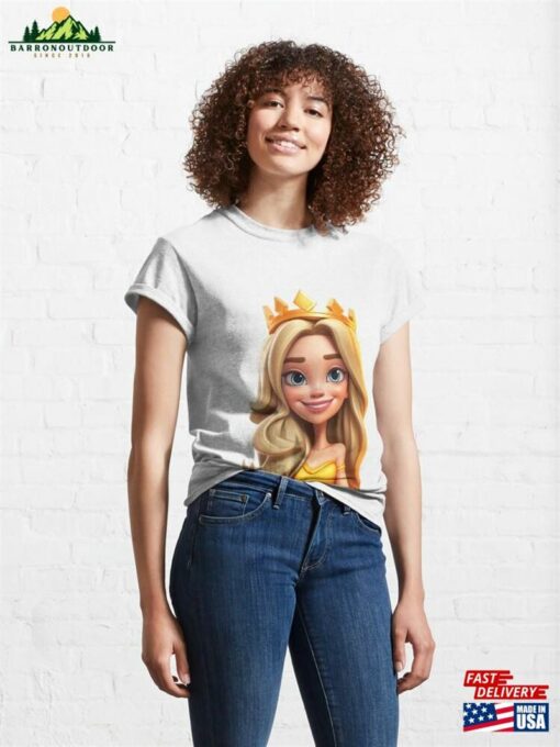 A Cartoon Princess Classic T-Shirt Sweatshirt