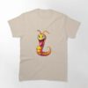 A Cartoonish Worm In Playful Pose Classic T-Shirt Hoodie