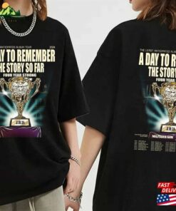 A Day To Remember The Least Anticipated Album Tour 2024 Shirt Band Fan Classic Unisex 1