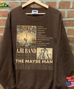 A J R Album 2024 T-Shirt The Maybe Man Graphic Shirt Band Music Classic Unisex