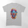A Logo For Childs Cute Happy Clown Sticking Out His Tongue Laughing T-Shirt Classic