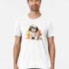 A Shih Tzu In Paint Splatter Style Premium T-Shirt Hoodie