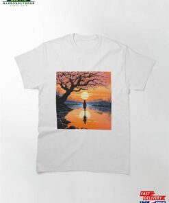 A Sunset Stroll Post Storm Classic T-Shirt Hoodie A Sunset Stroll Post Storm Classic T-Shirt Hoodie
