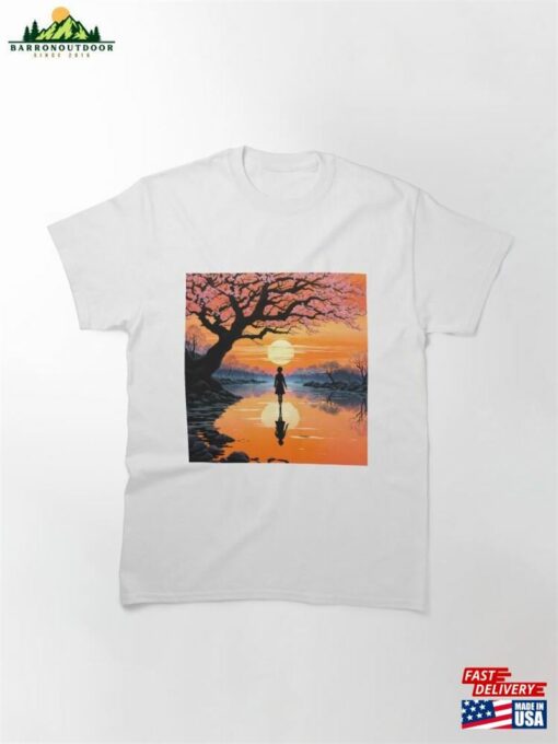 A Sunset Stroll Post Storm Classic T-Shirt Hoodie