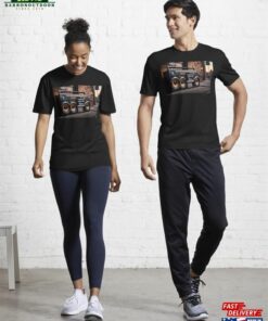 A Vintage Boombox Active T-Shirt Sweatshirt A Vintage Boombox Active T-Shirt Sweatshirt