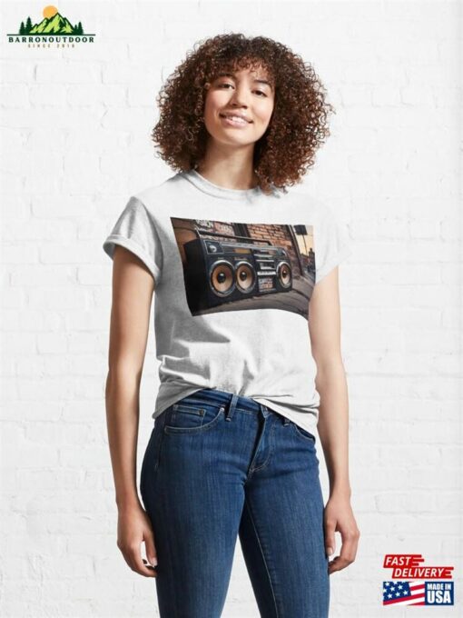 A Vintage Boombox Classic T-Shirt Unisex