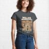 A Vintage Travel Art Of Milan Italy Classic T-Shirt Sweatshirt