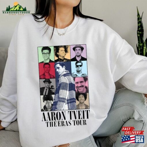 Aaron Tveit Sweatshirt X Eras Tour Shirt Vintage 90S Hoodie Classic