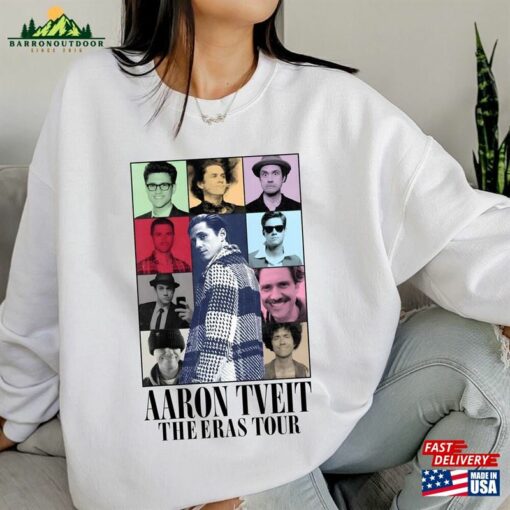 Aaron Tveit Sweatshirt X Eras Tour Shirt Vintage 90S T-Shirt Unisex