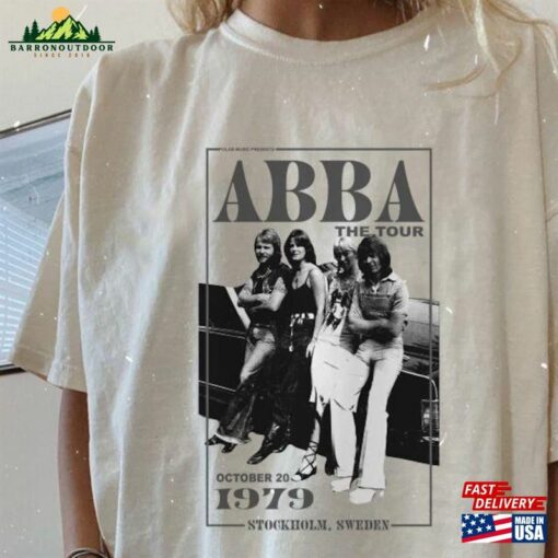 Ab Ba Vintage Shirt The 1979 Tour Hoodie Unisex