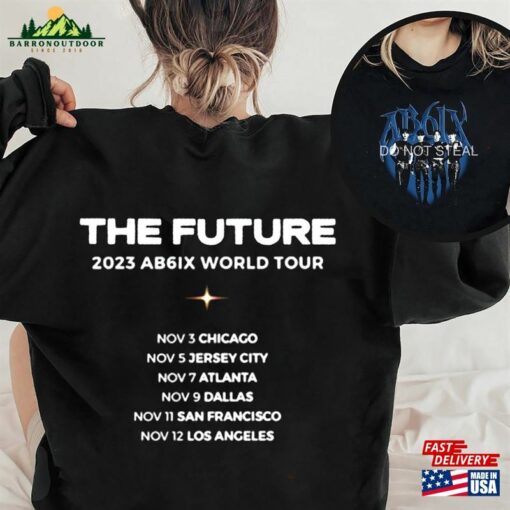 Ab6ix The Future Tour 2023 Hoodie Kpop Shirt Sweatshirt