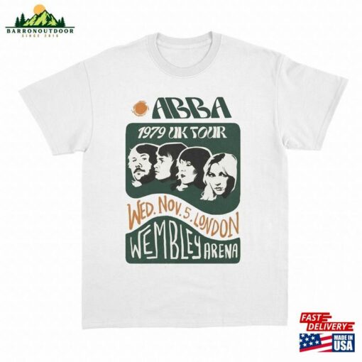 Abba 1979 Uk Tour Shirt Gift For Fan T-Shirt Hoodie