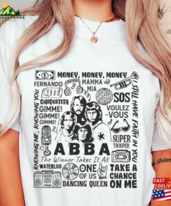 Abba Shirt Pop Music Disco T-Shirt Sweatshirt