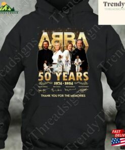 Abba Tee 50 Years 1974 2024 Thank You For The Memories Shirt Sweatshirt Hoodie Abba Tee 50 Years 1974 2024 Thank You For The Memories Shirt Sweatshirt Hoodie