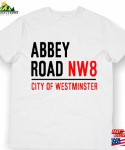 Abbey Road Organic Cotton T Shirt Classic Unisex
