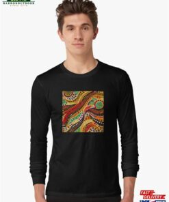 Aboriginal Art Native People 1 Long Sleeve T-Shirt Classic Hoodie Aboriginal Art Native People 1 Long Sleeve T-Shirt Classic Hoodie
